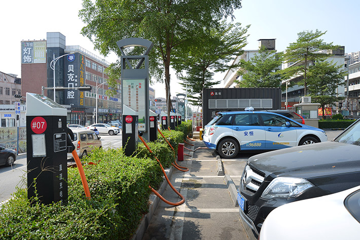 沙井京基百納廣場(chǎng)停車場(chǎng)充電站工程