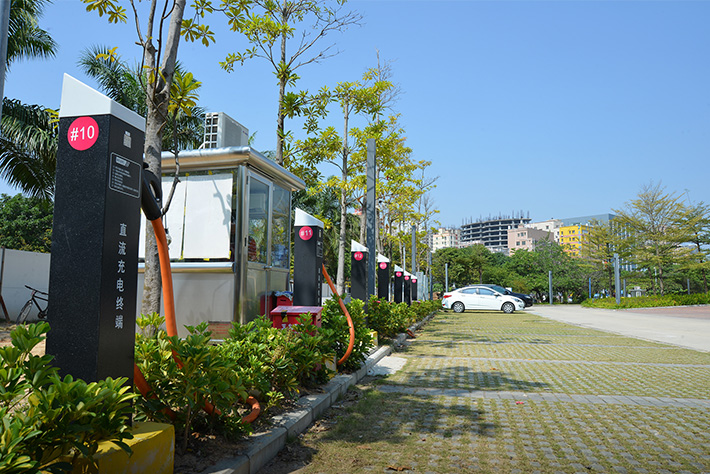 沙井文體廣場(chǎng)充電站工程